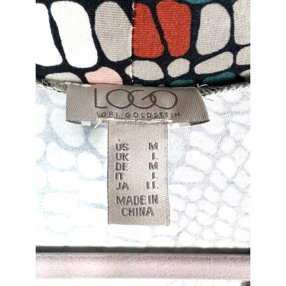 Logo by Lori Goldstein long open top with pockets women’s size medium - Picture 5 of 10